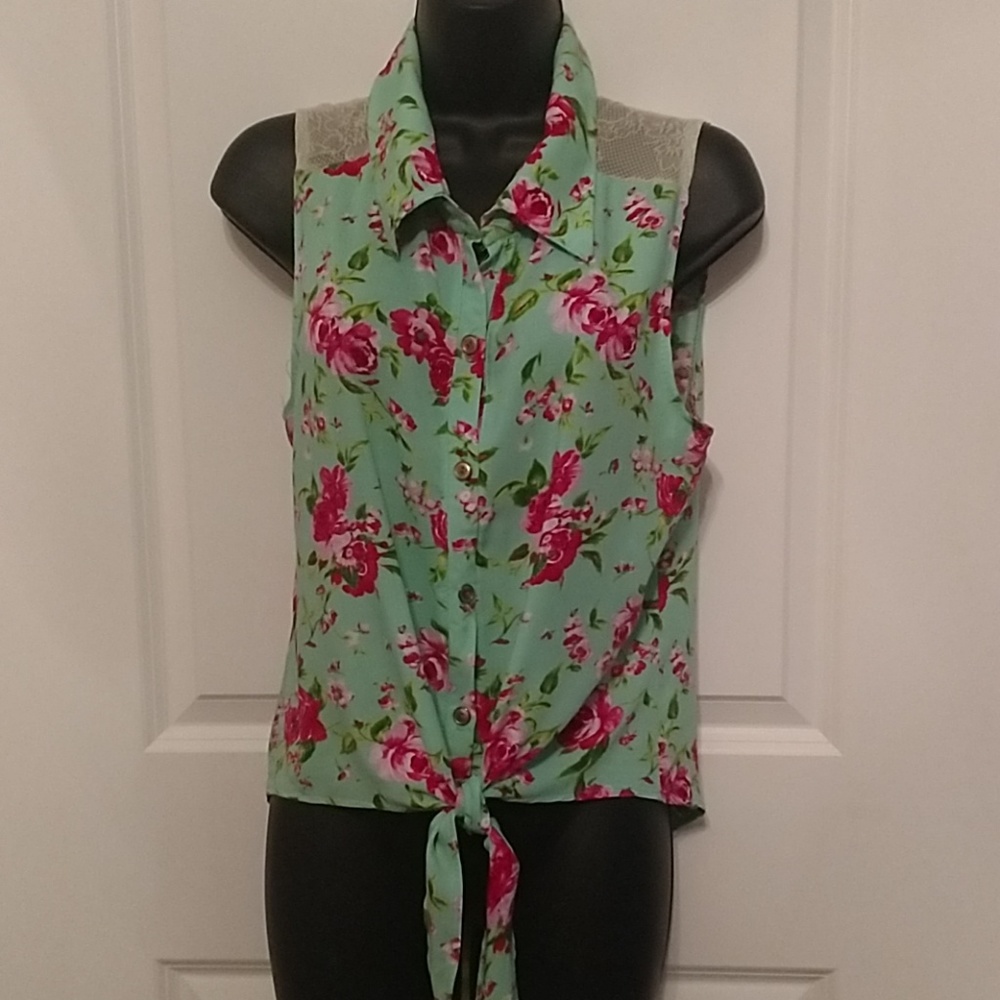 love J brand floral top